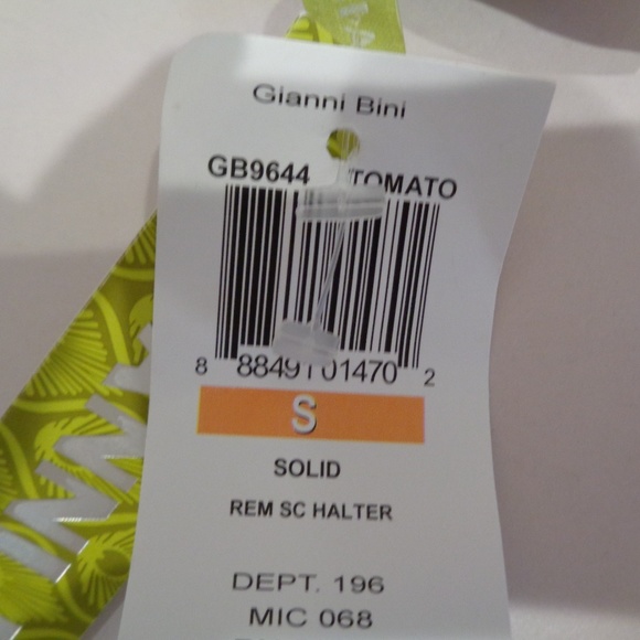 Gianni Bini  REM SC HALTER New Bikini Top - Picture 8 of 8